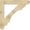 Ekena Millwork Olympic Craftsman Rough Sawn Bracket, Douglas Fir, 6"W x 44"D x 44"H BKT06X44X44OLY04RDF - alternate 3